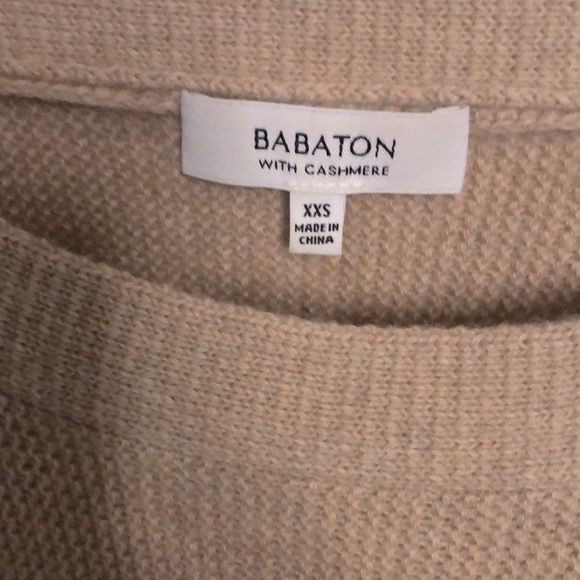 Babaton cashmere blend boat neck sweater - - Picture 6 of 6
